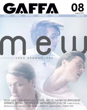 GAFFA-forside, august 2009: Mew